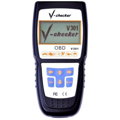 China Herramientas de diagnóstico multifuncionales de alta calidad profesionales del V-inspector V301 OBD del lector de código del coche en venta