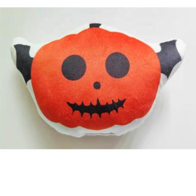 China Factory Stocked Cheap Wholesale Halloween Pet Print Spider Ghost Plush Toy With Squeaker Inside For Dog Cats for sale