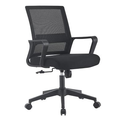 China (Size) Executive Office Furniture Fabric Mesh Chairs Conference Room Swivel Adjustable Ergonomic Chairs for sale