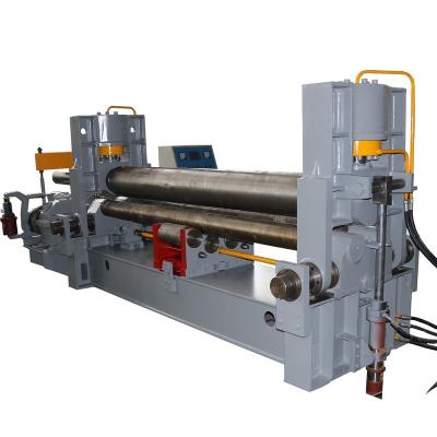 China Steel Plate Bending W11SNC-10x2500 three rollers plate bending machine plate roll bending machine 3 axis  metal bending machine for sale