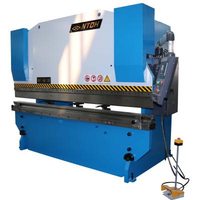 China Metal Bending WE67Y-160T3200 NC Press Brake  E21 NC controlled Plate Bending Machine Hydraulic Press Brake sheet bending machine for sale