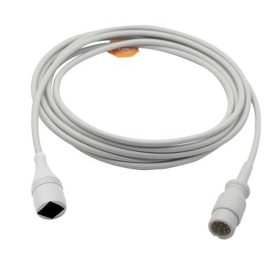 China Revestimento invasor de Pin Connector Grey 3m TPU do cabo 12 da pressão sanguínea de Comen IBP à venda