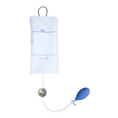 China Nylon Ventilator Accessories Reusable Pressure Infusion Bag 500ml 1000ml 3000ml for sale