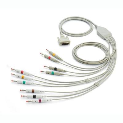 China Mortara Eli ECG/EKG Kabel 15 Durchmesser PIN-Klemme/Grabscher 5.0mm zu verkaufen