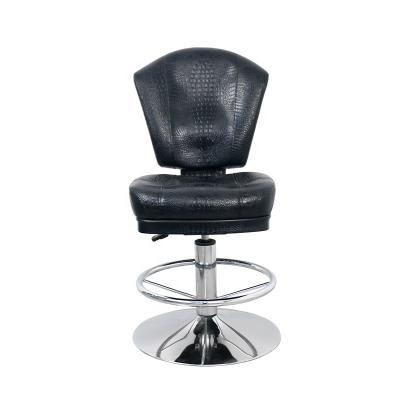 China YH VIP Modern Casino Chair Adjustable Stainless Steel Poker Table Chair Low Slot Machine Chair For Sale for sale