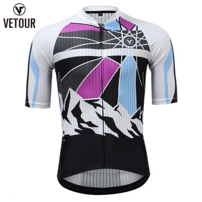 China Road Bike Breathable Cycling Vetour Short Sleeve Tank Top Quick Dry Cycling Clothing For Men for sale