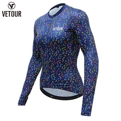 China Breathable Cycling Cycling Vetour Cycling Jersey Top OEM Women Full Sleeve Tank Top for sale