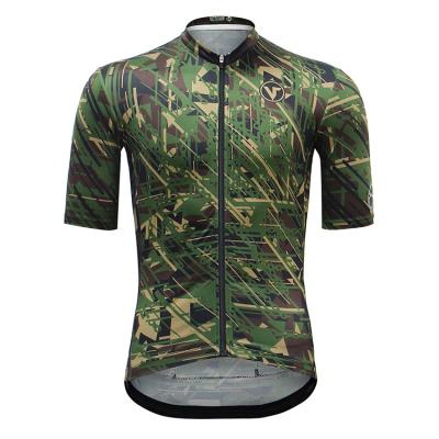 China Vetour Breathable Custom Cycling Tank Top Round Collar Lightweight Mens Breathable Bike Shirts for sale