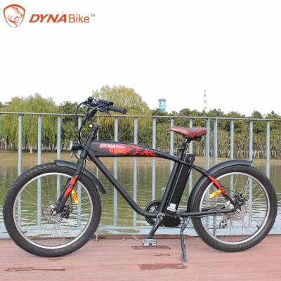 China New Design 2019 Retro Aluminum Alloy Adult 36V Lithium Battery 350W Vintage Cheap Fat Tire Electric Bicycle for sale