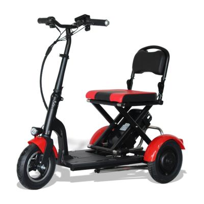 China Unisex Elderly Scooter 3 Wheels Folding Electric Mobility Scooter for sale