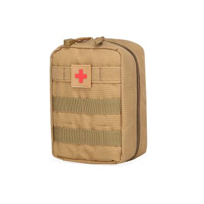 China Outdoor sports travel increasing waist explosive outdoor tactical bag camping waist bag tactical first aid medical kit to send red label for sale