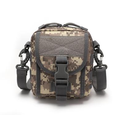 China Outdoor Sport Travel Increasing Tactical Messenger Bag Accessories Camping Shoulder Wallet Camouflage Multifunctional Waterproof Chest Bag Shoulder Bag for sale