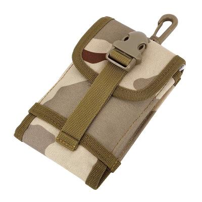 China Outdoor Sports Travel Hiking Multifunctional Waist Bag Tactical Outdoor Bag Mobile Phone Tool Field Camouflage Camping Bag for sale