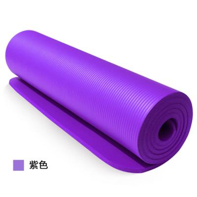 China Hot Selling Widening Dance Yoga Fitness Mat 15 10mm High Density Thickening NBR Yoga Mat Wholesale for sale