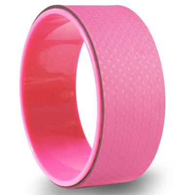 China Hot Selling Pilates Ring Yoga Fitness Device Yoga Training Wheel Salto Amazon Yoga Wheel Yoga Exerciser for sale