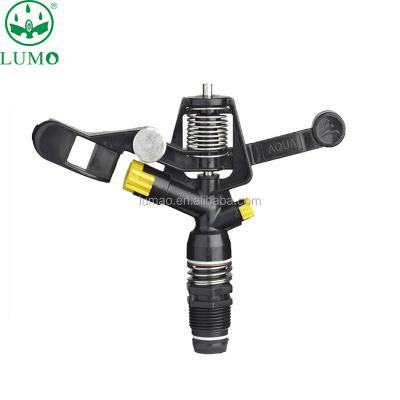 China Easily Install 3/4 Inch Full Circle Plastic Rain Bird Spout For Irrigation Water System Agricultural Plastic Sprinkler for sale