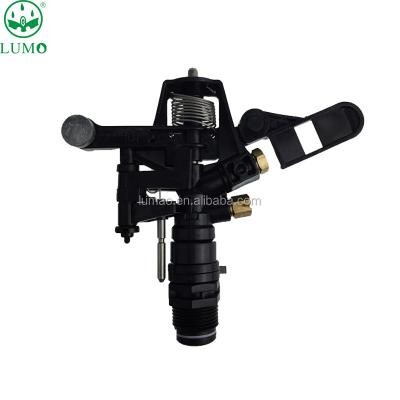 China Sprayed Fit 3/4 Inch Low Pressure Plastic Irrigation Sprinkler Head Agricultural Mobile Rotary Farm Irrigation Sprinkler for sale