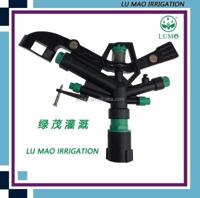 China 1 Inch Garden Lawn Farm Watering Irrigation Plants Plastic Impact Water Sprinkler For Irrigation System for sale