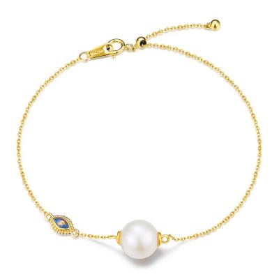 China Nickel Free New Gold Bracelet Designs Freshwater Pearl With 14k Gold Artificial Opal Jewelry Bracelet For Women for sale