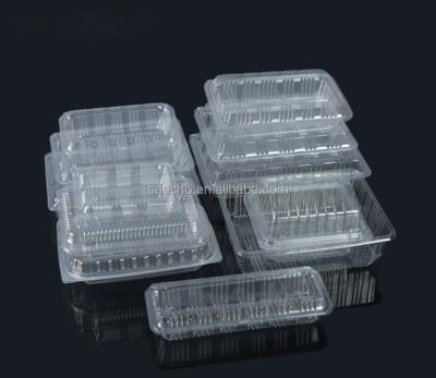 China Custom Disposable Food Clamshell Plastic Food Containers Packaging Box SC-055 for sale