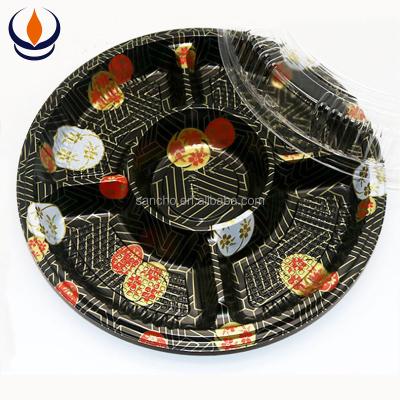 China Recyclable Sushi Packaging Take Out Container Food Box for sale