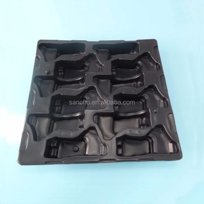 China Disposable Thick Thermoforming Plastic Blister Packaging Tray For Auto Parts for sale