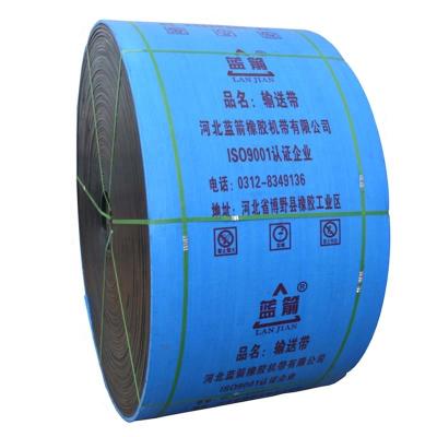 China Ep1000 Polyester Rubber Conveyor Belt Tear-Resistant Wide 800mm For Sand And Gravel Plant Power Plant for sale