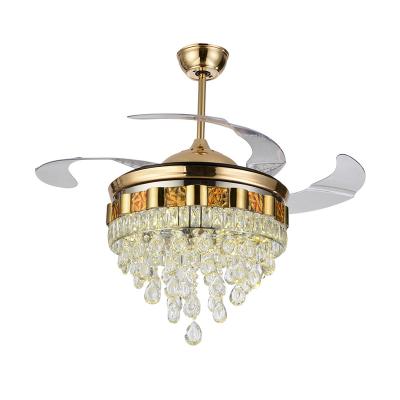 China European Style Hotel Fan Light High Quality Smart Ceiling Fan Light Modern Restaurant for sale