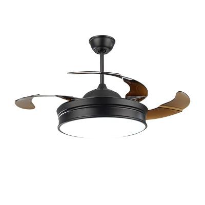 China Modern Simple 42inch Living Room Ceiling Fans With Remote Led Lights Led Ceiling Fans for sale