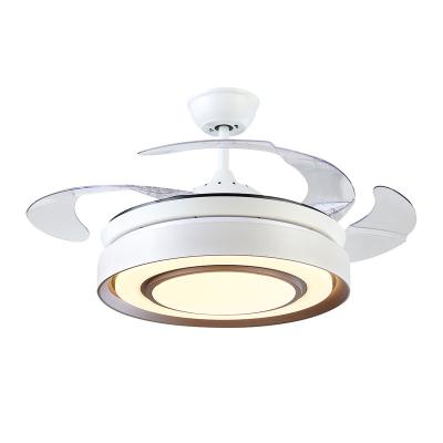 China Designer Outdoor Modern Nordic Fancy Luxury Led Ceiling Fan Light for sale