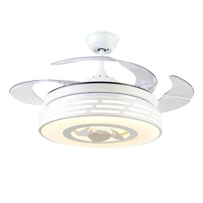 China Outdoor commercial modern design led stylish ceiling fan with light for sale