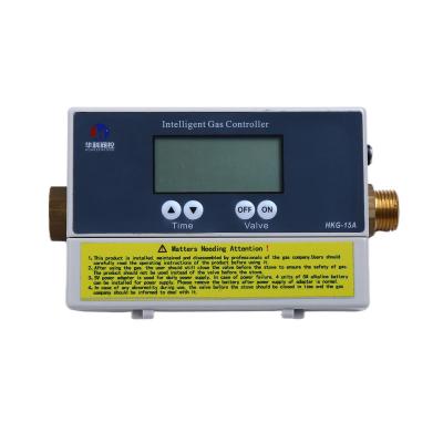 China Intelligent Plastic and Brass Kitchen Gas Controller Cooking Safety Device Factory Gas Leakage Alarm Controller for sale