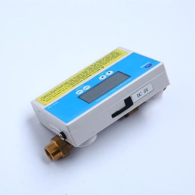 China Intelligent Plastic And Brass Gas Meter Controller Cooking Safety Device Gas Detector for sale