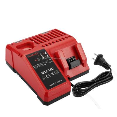 China M01 Electric Tool Charger Fit For Milwaukee M 18 M 14 M 12 Lithium Battery Multi-Voltage 48-59-1812 Charger for sale