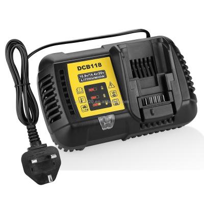 China DCB118 DCB121 K01 Factory Wholesale DEW 7.2V 10.8V 14.4V 18V Battery Charger For Dewalt Lithium Ion Tool Battery Charger for sale