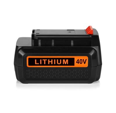 China Portable Long Cycle Battery 20V G52 Tool Battery For Black&Decker Battery Black Decker Power Tools Batteries 36V/40V Max 4.0Ah for sale