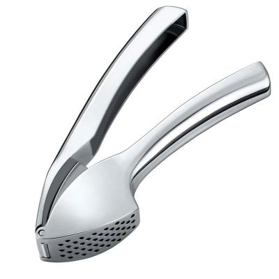 China Sustainable Premium Quality Garlic Crusher Zinc Alloy Garlic Press for sale