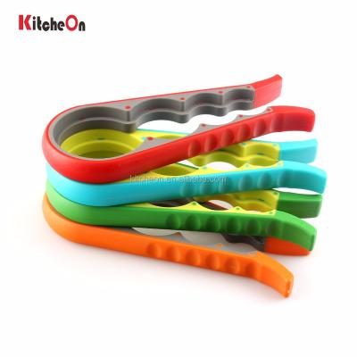 China Easy Viable Multi-Function 4 Twist In 1 Plastic Jar Opener for sale