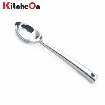 China Sustainable Heavy Duty Zinc Alloy Ice Cream Scoop With Long Handle for sale