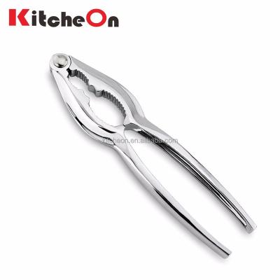 China Sustainable Amazon Premium Quality Durable Zinc Alloy Nut Cracker for sale