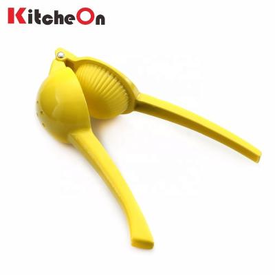 China Factory price sustainable aluminum alloy fruit lemon handheld juicer for sale