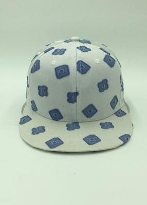 China Os homens brancos Plain bonés de beisebol, chapéus lisos ocasionais do Snapback ajustáveis à venda