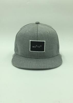 Chine Chapeaux simples de Snapback de base-ball, chapeaux gris de Snapback de dames avec des transitoires à vendre