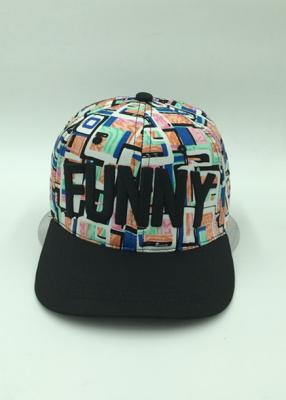 Cina Cappelli floreali/pianamente di Snapback del ricamo del plaid cappelli di Snapback con le parole fuori in vendita