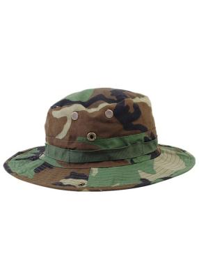 China 100 Polyeater Cool Plain Bucket Hat Fitted Camo Bucket Hat With String for sale