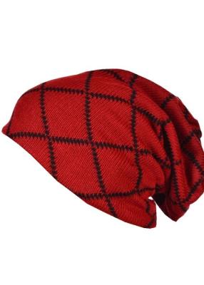 Cina L'inverno rosso d'annata tricotta i cappucci leggeri, cappelli caldi dell'inverno per le donne in vendita