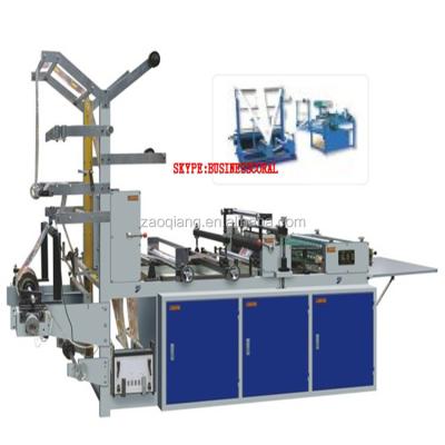 China RQL-800 Hot Cut OPP BOPP PE DPP Ultrasonic Welding Plastic Plastic Side Sealer Bag Making Machine for sale