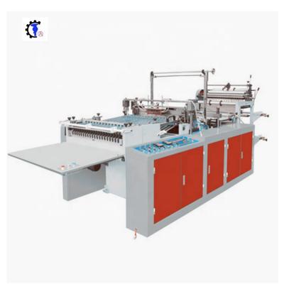 China Full Automatic Plastic Export PVC PE Arc-shape Chicken Bag Making Machine for sale