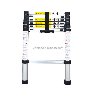 China Folding Ladders Wall Telescopic Ladder 2m Aluminum Portable Telescopic Ladder Supplier for sale