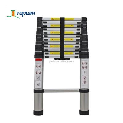 China Folding Ladders Telescoping Ladder Aluminum Portable Telescopic Ladder 3.8m for sale